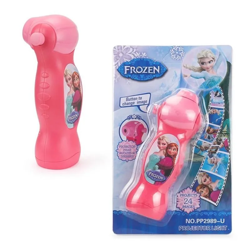 Disney Projection Flashlight 24 Patterns of Early Education Slides Frozen Miracle Minnie Cartoon Electronic Luminous Toy
Disney Projection Flashlight 24 Patterns of Early Education Slides Frozen Miracle Minnie Cartoon Electronic Luminous Toy