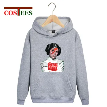 

New Fashion star wars sweatshirt Yoda Darth Vader hoodies Camiseta DAVID BOWIE JEDI hoody Man Casual Leia Rebel Hip Hop pullover