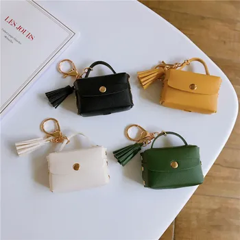 Luxury Tassel Leather Bag For Apple Airpods Pro Case Fashion Cute Bluetooth Earphone Cover For Airpod 3 Headphone Case Box Bag 
Luxury Tassel Leather Bag For Apple Airpods Pro Case Fashion Cute Bluetooth Earphone Cover For Airpod 3 Headphone Case Box Bag