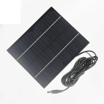 BUHESHUI 6W 18V Solar Panel Cell Monocrystalline Solar Panel+DC5521 Cable For Charging 12V Battery 200*170MM Free Shipping
BUHESHUI 6W 18V Solar Panel Cell Monocrystalline Solar Panel+DC5521 Cable For Charging 12V Battery 200*170MM Free Shipping