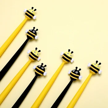 1 Pcs Cute Bees Gel Pen Promotional Gift Stationery School & Office Supply Silica Gel Pen Stationery Learning Supplies 
1 Pcs Cute Bees Gel Pen Promotional Gift Stationery School & Office Supply Silica Gel Pen Stationery Learning Supplies