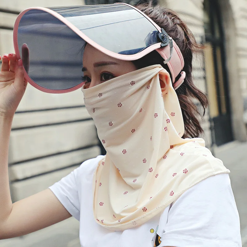 Women Sun Protection Print Scarf Neck Scarf Masks Mouth Mask Dust Respirator Washable Reusable Masks Ice Silk Mask
Women Sun Protection Print Scarf Neck Scarf Masks Mouth Mask Dust Respirator Washable Reusable Masks Ice Silk Mask