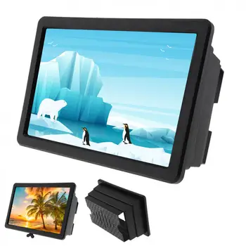 2X Black Acrylic +ABS Portable Extension-type 3D Video Mobile Phone Screen Magnifier with Mobile Phone Bracket
2X Black Acrylic +ABS Portable Extension-type 3D Video Mobile Phone Screen Magnifier with Mobile Phone Bracket
