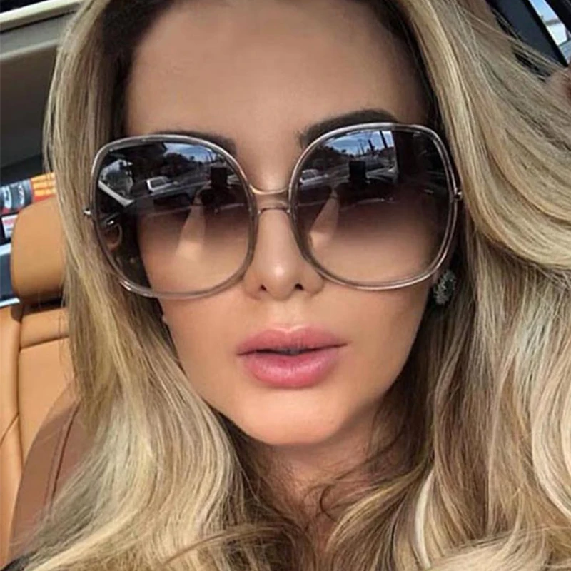 Oversized Round Women Sunglasses luxury big frame vintage gradient Glasses fashion shades Brand designer sunglass
Oversized Round Women Sunglasses luxury big frame vintage gradient Glasses fashion shades Brand designer sunglass