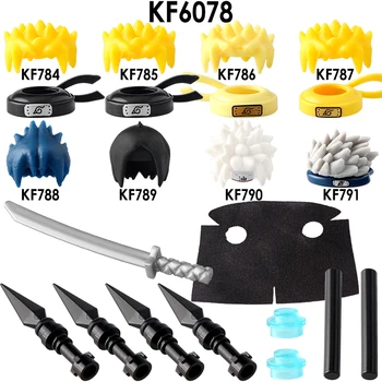 8pcs Naruto Action Figures Sasuke Uchiha Itachi Jiraiya Hatake Kakashi Figures Building Blocks Toys for Children Gifts
8pcs Naruto Action Figures Sasuke Uchiha Itachi Jiraiya Hatake Kakashi Figures Building Blocks Toys for Children Gifts