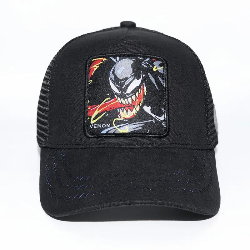 New Brand Venom RYU Anime Mesh Hat Many Styles Baseball Cap High Quality Curved Brim Trucker Hat Gorras Casquette Dropshipping
New Brand Venom RYU Anime Mesh Hat Many Styles Baseball Cap High Quality Curved Brim Trucker Hat Gorras Casquette Dropshipping