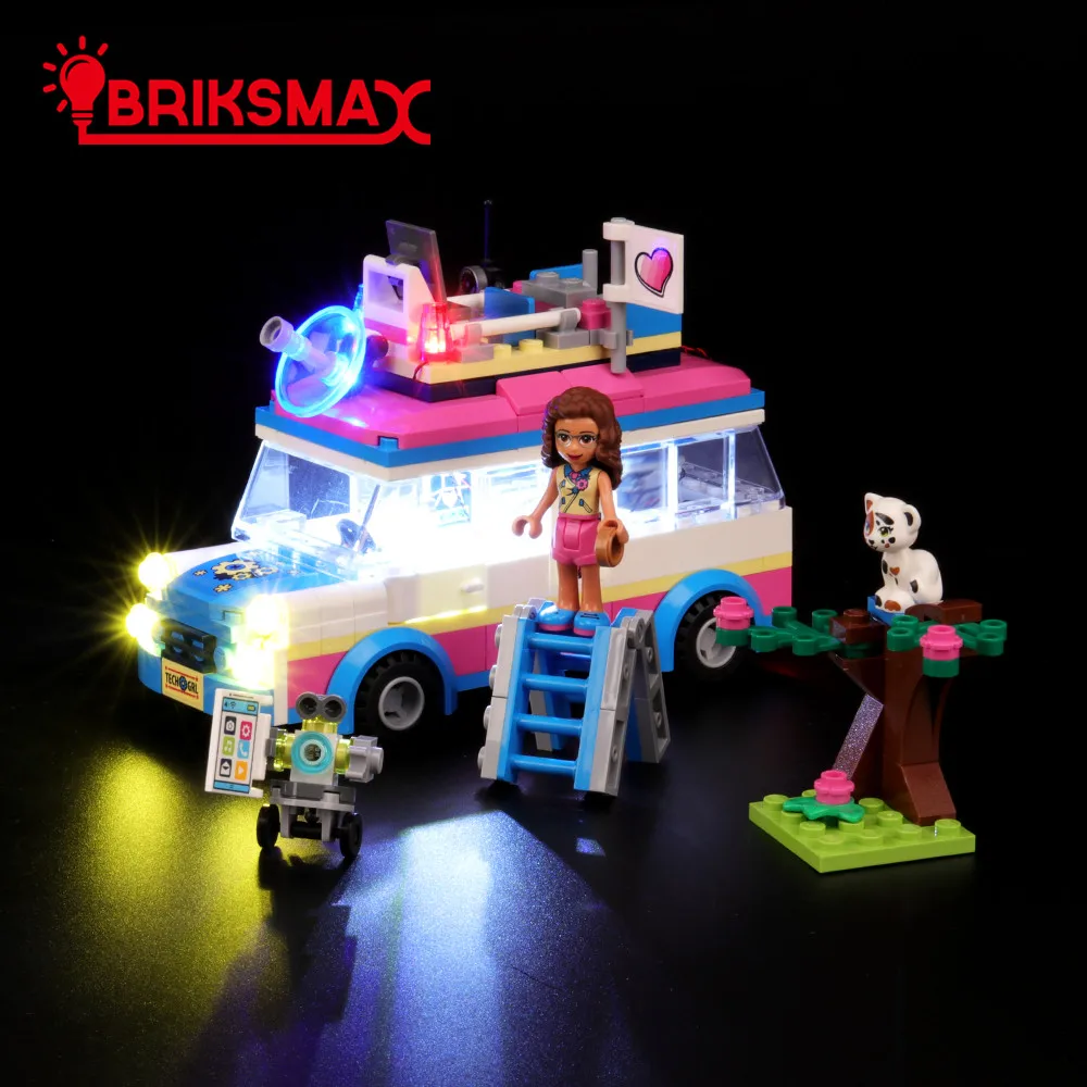 BriksMax Led Light Up Kit For 41333 Friends Series Olivia's Mission Vehicle Building Blocks Lighting Set (NOT Include Model)
BriksMax Led Light Up Kit For 41333 Friends Series Olivia's Mission Vehicle Building Blocks Lighting Set (NOT Include Model)