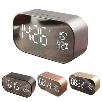 S2 Bluetooth Speaker Wireless Mini Alarm Clock FM Radio Bass Speaker LED Display Alarm Mirror Clock
S2 Bluetooth Speaker Wireless Mini Alarm Clock FM Radio Bass Speaker LED Display Alarm Mirror Clock