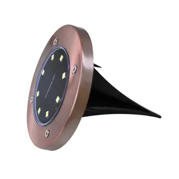 Solar outdoor waterproof bronze underground light 8LED Solar underground lights Landscape Courtyard Garden Lawn lamp
Solar outdoor waterproof bronze underground light 8LED Solar underground lights Landscape Courtyard Garden Lawn lamp