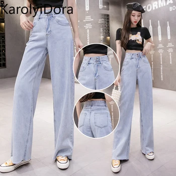 Women's Jeans 2020 Summer Korean New High Waist Slim Straight Loose Pants Wide Leg Pants
Women's Jeans 2020 Summer Korean New High Waist Slim Straight Loose Pants Wide Leg Pants