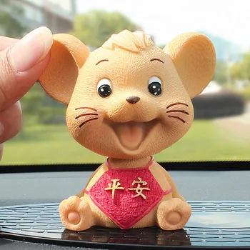 Chinese New Year Rat Ornament Desktop Rat Toy Figurines Year Of The Rat Festival Home Decoration Accessories for Gift
Chinese New Year Rat Ornament Desktop Rat Toy Figurines Year Of The Rat Festival Home Decoration Accessories for Gift