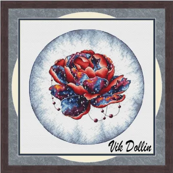G Gold Collection Counted Cross Stitch Kit Cross stitch RS cotton with cross stitch Space flower
G Gold Collection Counted Cross Stitch Kit Cross stitch RS cotton with cross stitch Space flower