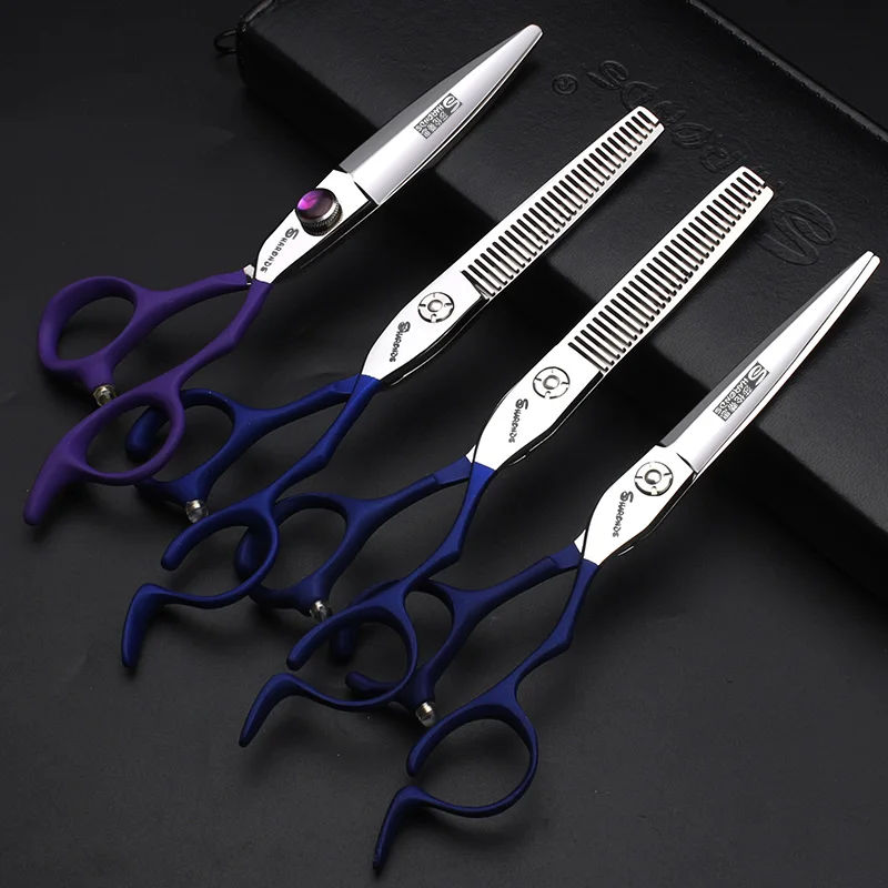 Professional Beauty Scissors dao tao zhuang 6 Inch ping jian Thinned Dental Scissors Dedicated Pet Dog Scissors
Professional Beauty Scissors dao tao zhuang 6 Inch ping jian Thinned Dental Scissors Dedicated Pet Dog Scissors
