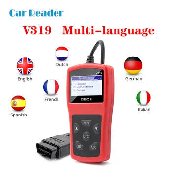 Code reader V319 obdii/eobd read/clean fault code obd obd2 v319 ELM327 Car Auto Diagnostic Tool obd2 Scanner VS ELM 327 V1.5
Code reader V319 obdii/eobd read/clean fault code obd obd2 v319 ELM327 Car Auto Diagnostic Tool obd2 Scanner VS ELM 327 V1.5