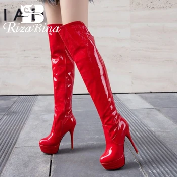 RIZABINA Size 32-43 Women Over Knee Boots Sexy Thin High Heel Winter Shoes Woman Warm Fashion Platform Zipper Party Footwear
RIZABINA Size 32-43 Women Over Knee Boots Sexy Thin High Heel Winter Shoes Woman Warm Fashion Platform Zipper Party Footwear