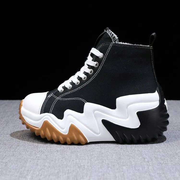 Canvas Shoes Run Star Motion Black Convers High Top Sneaker JKP4826 Canvas Shoes Run Star Motion Black Convers High Top Sneaker JKP4826