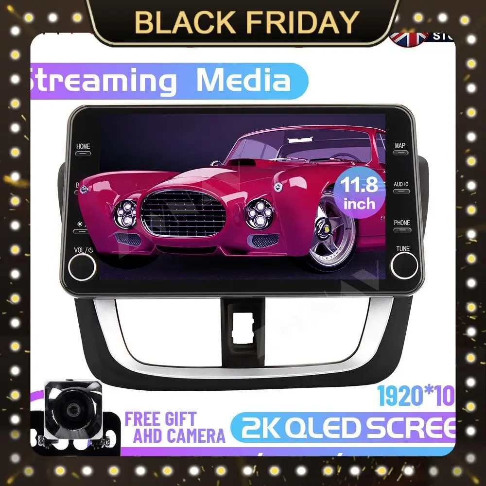 MAX-PAD 11.8" 1920*1080 HD Screen Android For Toyota VIOS 2014 - 2016 HIFI Navi Head unit Auto Radio Car Multimedia Player
MAX-PAD 11.8" 1920*1080 HD Screen Android For Toyota VIOS 2014 - 2016 HIFI Navi Head unit Auto Radio Car Multimedia Player
