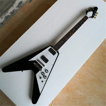 The factory customizes the special-shaped electric guitar, provides the custom specialized playing 6 string electric guitar
The factory customizes the special-shaped electric guitar, provides the custom specialized playing 6 string electric guitar