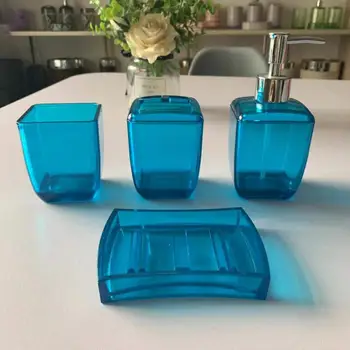 4 piece plastic portable elegant square bathroom set bathroom accessories set water dispenser cup soap dish toothbrush holder 
4 piece plastic portable elegant square bathroom set bathroom accessories set water dispenser cup soap dish toothbrush holder