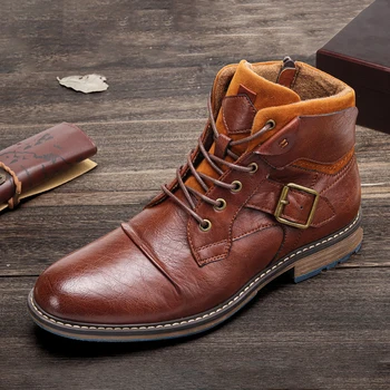Large size men boots Comfortable warm Non-Slip 2020 men winter shoes 
Large size men boots Comfortable warm Non-Slip 2020 men winter shoes
