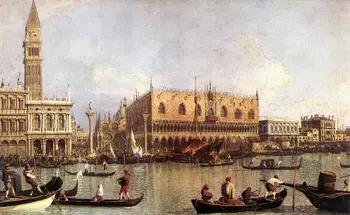 8 Hand Painted Art Paintings by Teachers - Palazzo Ducale and the Piazza di San Marco Canaletto Venice cityscape - Oil on Canvas
8 Hand Painted Art Paintings by Teachers - Palazzo Ducale and the Piazza di San Marco Canaletto Venice cityscape - Oil on Canvas