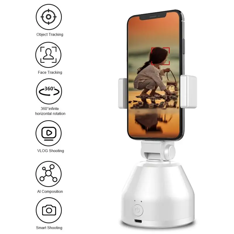 Gimbal Face Object Tracking Selfie Stick Apai Genie Phone Holder For Photo Vedio Smart 360° Selfie Shooting Tracking Holder
Gimbal Face Object Tracking Selfie Stick Apai Genie Phone Holder For Photo Vedio Smart 360° Selfie Shooting Tracking Holder