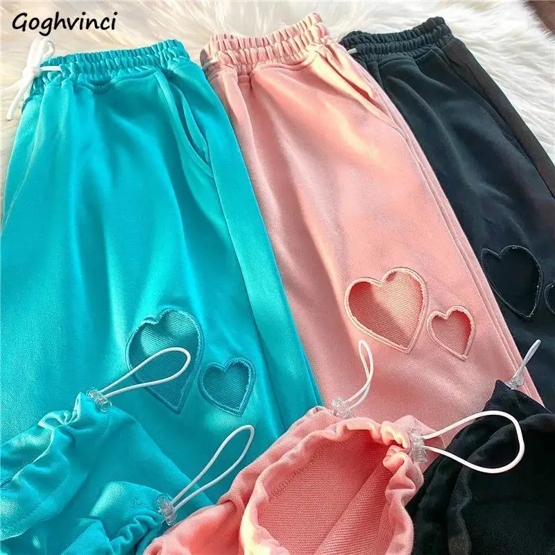 Summer High Waist Hole Pants Women Drawstring Baggy Bundle Trousers Slim Casual Korean Style Bodybuilding Straight Bottoms Chic
Summer High Waist Hole Pants Women Drawstring Baggy Bundle Trousers Slim Casual Korean Style Bodybuilding Straight Bottoms Chic