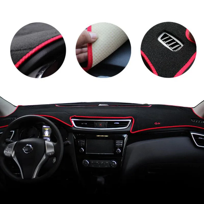 Car Dashboard Protection Pad Central Control Panel Sun Protection Mat Accessories For Nissan Qashqai Car Styling 2016-2019
Car Dashboard Protection Pad Central Control Panel Sun Protection Mat Accessories For Nissan Qashqai Car Styling 2016-2019