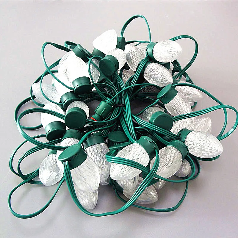 50nodes addressable RGB S24 DC12V WS2811 LED Christmas pixel string light;all GREEN wire,6inches wire spacing
50nodes addressable RGB S24 DC12V WS2811 LED Christmas pixel string light;all GREEN wire,6inches wire spacing