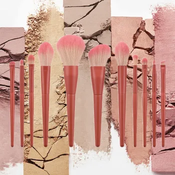 11pcs Makeup Brushes Suit Foundation Brush Blush Loose Powder Brush Lip Eyeshadow Eyebrow Brush Oblique Brush Kit 
11pcs Makeup Brushes Suit Foundation Brush Blush Loose Powder Brush Lip Eyeshadow Eyebrow Brush Oblique Brush Kit