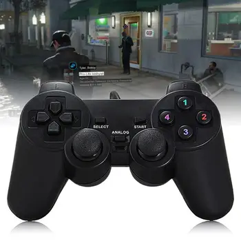 USB Wired Gamepad Joystick Single/Double Vibration Joypad Game Controller Handle for PC Laptop Computer Win7/8/10/XP/Vista
USB Wired Gamepad Joystick Single/Double Vibration Joypad Game Controller Handle for PC Laptop Computer Win7/8/10/XP/Vista
