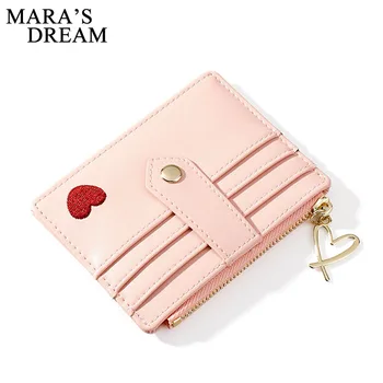 Mara's Dream 2020 New Multi-Card Card Package Heart-Shaped Embroidery Line Small Wallet Ladies Fashion Multi-Function Coin Purse
Mara's Dream 2020 New Multi-Card Card Package Heart-Shaped Embroidery Line Small Wallet Ladies Fashion Multi-Function Coin Purse