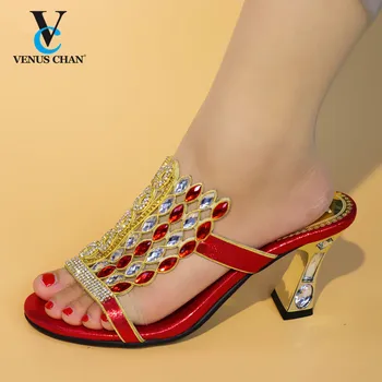 2020 Special Design Italian Style Shoes Without Bag to Matching in Heels African for Royal Wedding with Crystal 
2020 Special Design Italian Style Shoes Without Bag to Matching in Heels African for Royal Wedding with Crystal