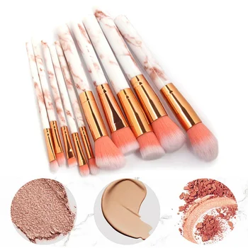 10Pcs/Set Marbling Makeup Brushes Set Marble Pattern Brush Set Eye Shadow Concealer Beauty Make Up Brush Kit Cosmetic Tools
10Pcs/Set Marbling Makeup Brushes Set Marble Pattern Brush Set Eye Shadow Concealer Beauty Make Up Brush Kit Cosmetic Tools
