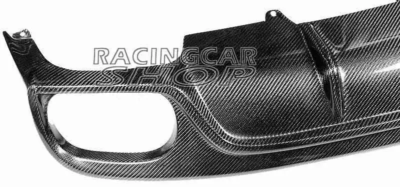 R STYLE Carbon Fiber Rear Diffuser Spoiler For AUDI A4 A4L B9 2013UP