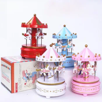 New carousel music box children's toys Christmas birthday crafts toys
New carousel music box children's toys Christmas birthday crafts toys