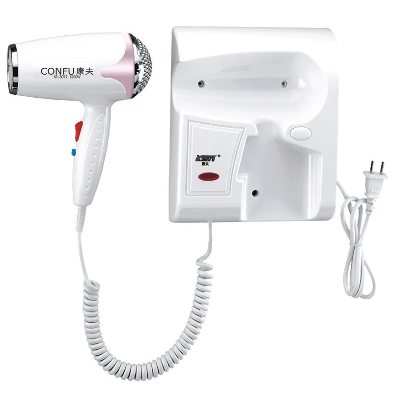 Yasuo KF-3071 Hotel Wall-Mounted Electric Blow Dryer Hotel Bathroom Hotel Wall Hanging Hair Dryer Currently Available 
Yasuo KF-3071 Hotel Wall-Mounted Electric Blow Dryer Hotel Bathroom Hotel Wall Hanging Hair Dryer Currently Available