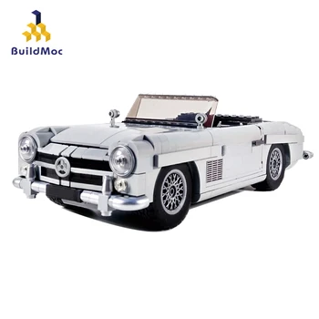 BuildMoc Technic 37263 10262 Mercedes-Benz 300SL Hypercar Roadster Model Kit Building Blocks Compatible Lepining RC Car Bricks 
BuildMoc Technic 37263 10262 Mercedes-Benz 300SL Hypercar Roadster Model Kit Building Blocks Compatible Lepining RC Car Bricks