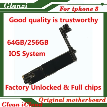 Clean iCloud for iphone 8 original motherboard without touch ID 64GB 256GB unlocked mainboard with chips IOS System logic board
Clean iCloud for iphone 8 original motherboard without touch ID 64GB 256GB unlocked mainboard with chips IOS System logic board