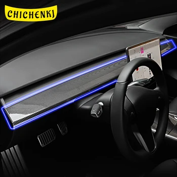 For Tesla Model 3 2017-2020 Car Accessories Dashboard Panel Cover Sticker Frame ABS Carbon Interior Moulding Trim Decoration
For Tesla Model 3 2017-2020 Car Accessories Dashboard Panel Cover Sticker Frame ABS Carbon Interior Moulding Trim Decoration