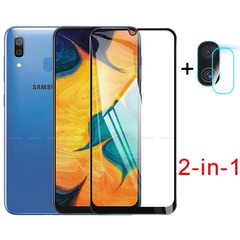

9D Glass For Samsung S10e A10S A20S A20e A30S A30 A50 A50S A70 A80 Tempered Camera Screen Protector M40 M30 M20 M10 Full Cover