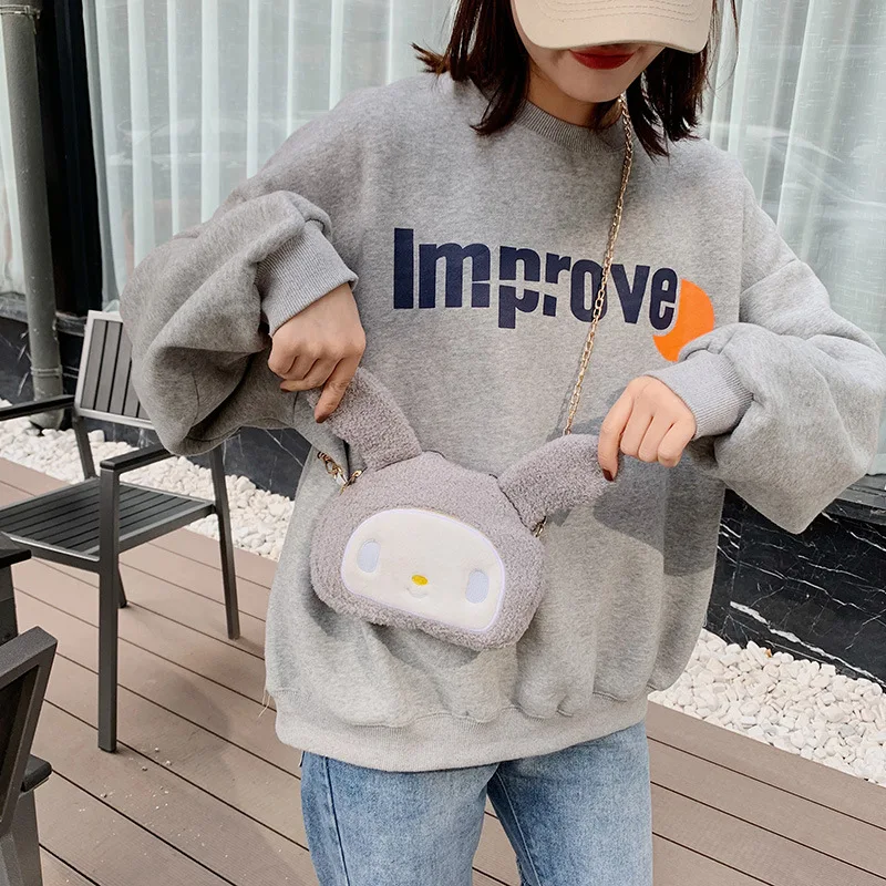 Cute Plush Cartoon Rabbit Doll Shoulder Bag Women's 2019 New Style chao yang Gas GIRL'S Meng Chain Shoulder Bag
Cute Plush Cartoon Rabbit Doll Shoulder Bag Women's 2019 New Style chao yang Gas GIRL'S Meng Chain Shoulder Bag