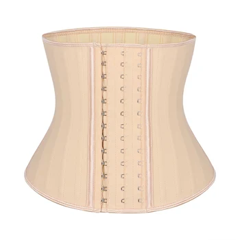 Profession 3 Rows buckle Latex Waist Corset Trainer 25 Steels Shape Plus Size Postpartum Women Slimming Belly Waist Belt
Profession 3 Rows buckle Latex Waist Corset Trainer 25 Steels Shape Plus Size Postpartum Women Slimming Belly Waist Belt
