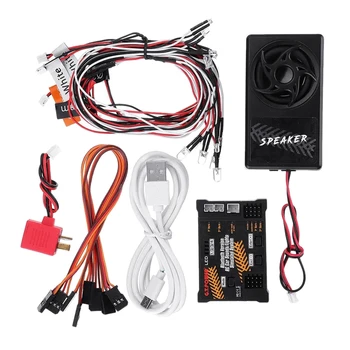 G.T.POWER Bluetooth Version RC Car Engine Sound+Lights Simulated System for Axial SCX10 TRX4 RC Car Parts
G.T.POWER Bluetooth Version RC Car Engine Sound+Lights Simulated System for Axial SCX10 TRX4 RC Car Parts