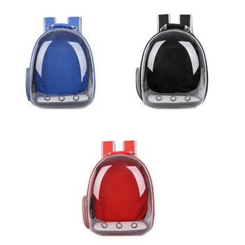 Small Dog Cage Transport Bag Space Capsule Transparent Breathable Cat Carrying Bag Puppy Backpack Puppy Carrying Backpack 
Small Dog Cage Transport Bag Space Capsule Transparent Breathable Cat Carrying Bag Puppy Backpack Puppy Carrying Backpack
