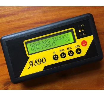 Customized A890 Built-in Lithium Battery 315&433 Wireless Remote Control Analysis and Testing Instrument Debugging and Preparati
Customized A890 Built-in Lithium Battery 315&433 Wireless Remote Control Analysis and Testing Instrument Debugging and Preparati