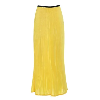 LANMREM High Waist Splice Solid Color Pleated Skirt Women Korean Slim Was Thin Temperament Mid-length Skirt Female PC752
LANMREM High Waist Splice Solid Color Pleated Skirt Women Korean Slim Was Thin Temperament Mid-length Skirt Female PC752