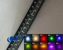 1000 pcs smd 0603 led diy 키트 슈퍼 밝은 빨강/녹색/파랑/노랑/흰색/따뜻한 흰색/오렌지/물 맑은 led 빛 다이오드 세트(China)