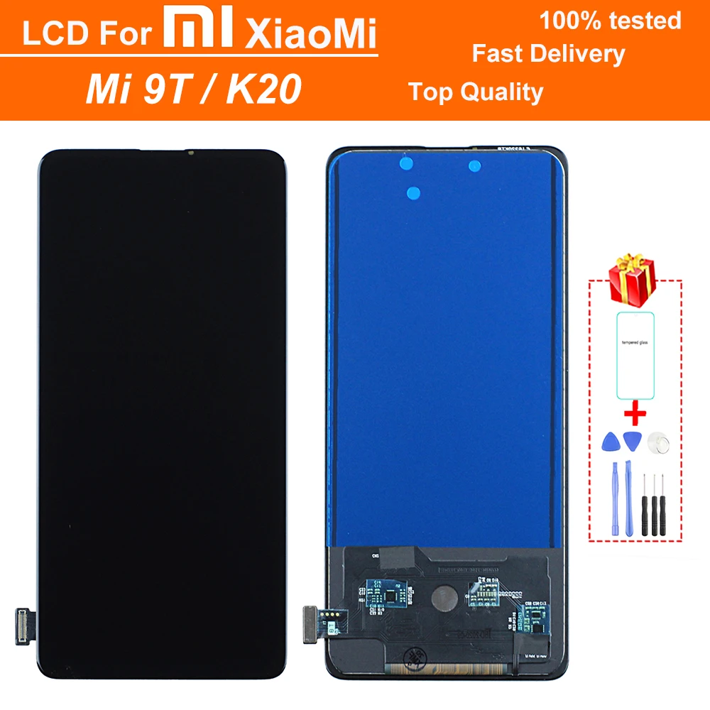 6.39" AMOLED LCD for XiaoMi 9T/9T Pro LCD Display for Redmi K20/K20 Pro LCD Touch Screen Digitizer Assembly, with frame Display
6.39" AMOLED LCD for XiaoMi 9T/9T Pro LCD Display for Redmi K20/K20 Pro LCD Touch Screen Digitizer Assembly, with frame Display