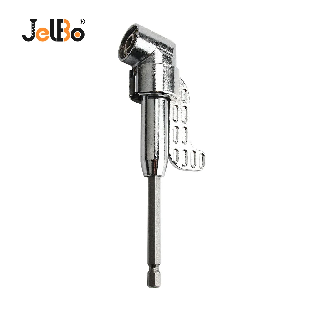 JelBo 105 Degree Right Angle Drill Bit 1/4 Hex Shank Driver Extension Adaptor Screwdriver Wrench Socket Holder Adapter Drill
JelBo 105 Degree Right Angle Drill Bit 1/4 Hex Shank Driver Extension Adaptor Screwdriver Wrench Socket Holder Adapter Drill